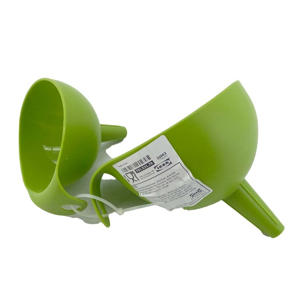 IKEA Kiatchen Funnel Set | 2 Piece | Handles | Plastic | ***NEW